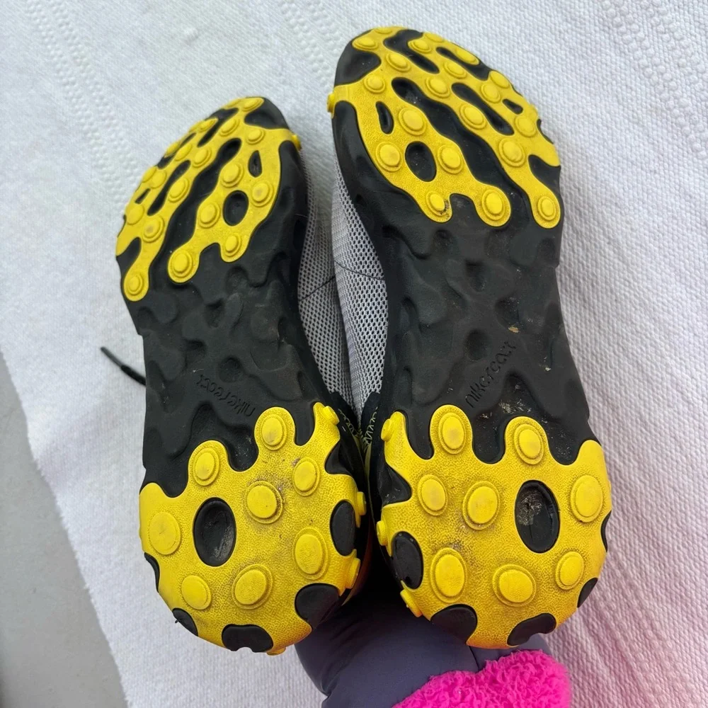 Nike React Element 55 Dynamic Yellow sneaker mens 8